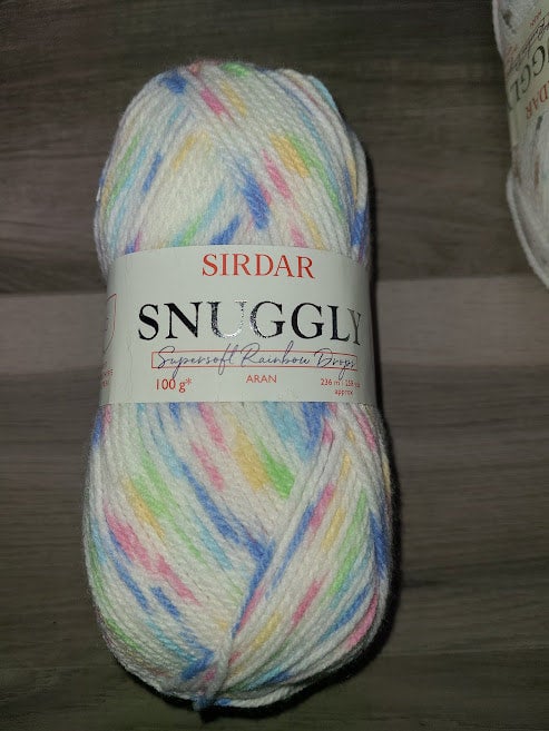 Sirdar Supersoft Aran Rainbow Drops